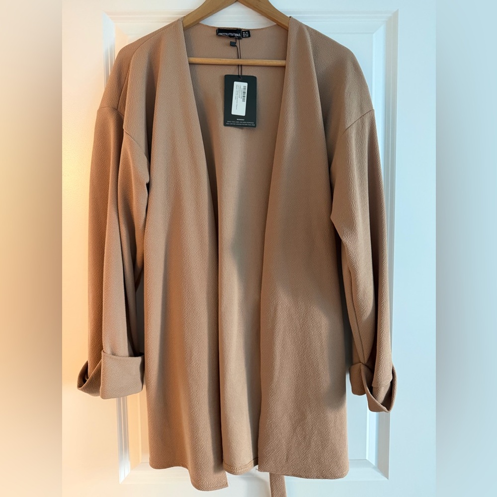 PrettyLittleThing Camel Cardigan